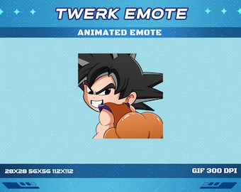 Animated Twerk Dad Emote: Twitch, Discord, YouTube (GIF)