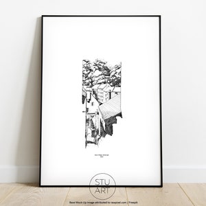 Dean Village 2.0, Edinburgh - Architectural Print