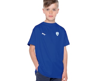 Vintage Kids Team Israel Football Soccer | Israeli Love I Stand With Israel | Unisex Kids Sports Jersey | by Far Out Prints & Co.