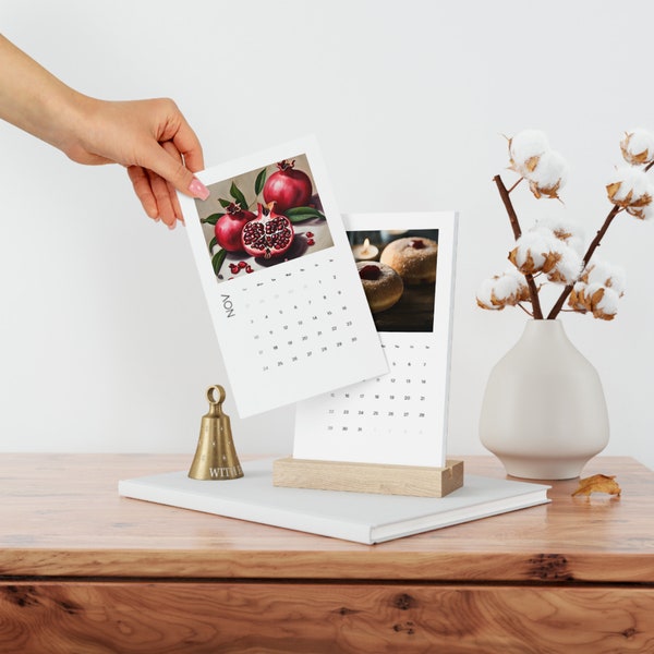 Jewish Desk Calendar Etsy