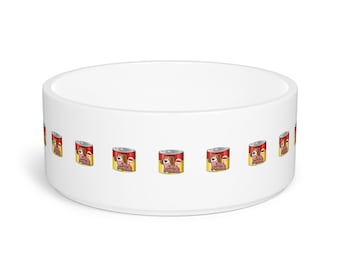 Dog Food - Pet Bowl - Dog Cat Bowls for Pet Lovers Gifts for Him Her Birthday Presents Mothers Day Pets Lover Animals