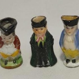 lot of 3 toby jugs