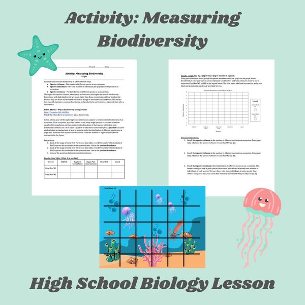 Activity: Measuring Biodiversity Lesson Plan (Digital Download)