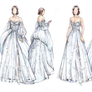 Sell fashion design sketches online 2025