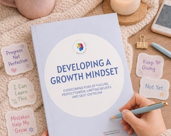 Build Self-Confidence Workbook | Overcome Self-Doubt, Negative Thinking & Develop a Growth Mindset