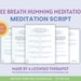 see more listings in the Meditation Script section