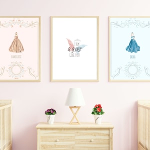 Princess & the Pauper Barbie Inspired Home Decor Wall Art | Subtle | Set of 3 | Digital Printable | Nostalgic 2000s Barbie |  Barbie Gift