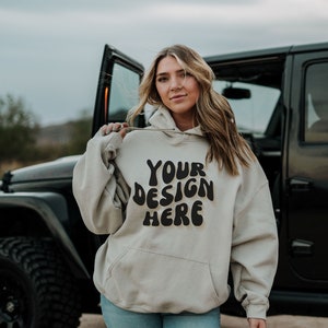 Jeep Girl Hoodie Etsy UK
