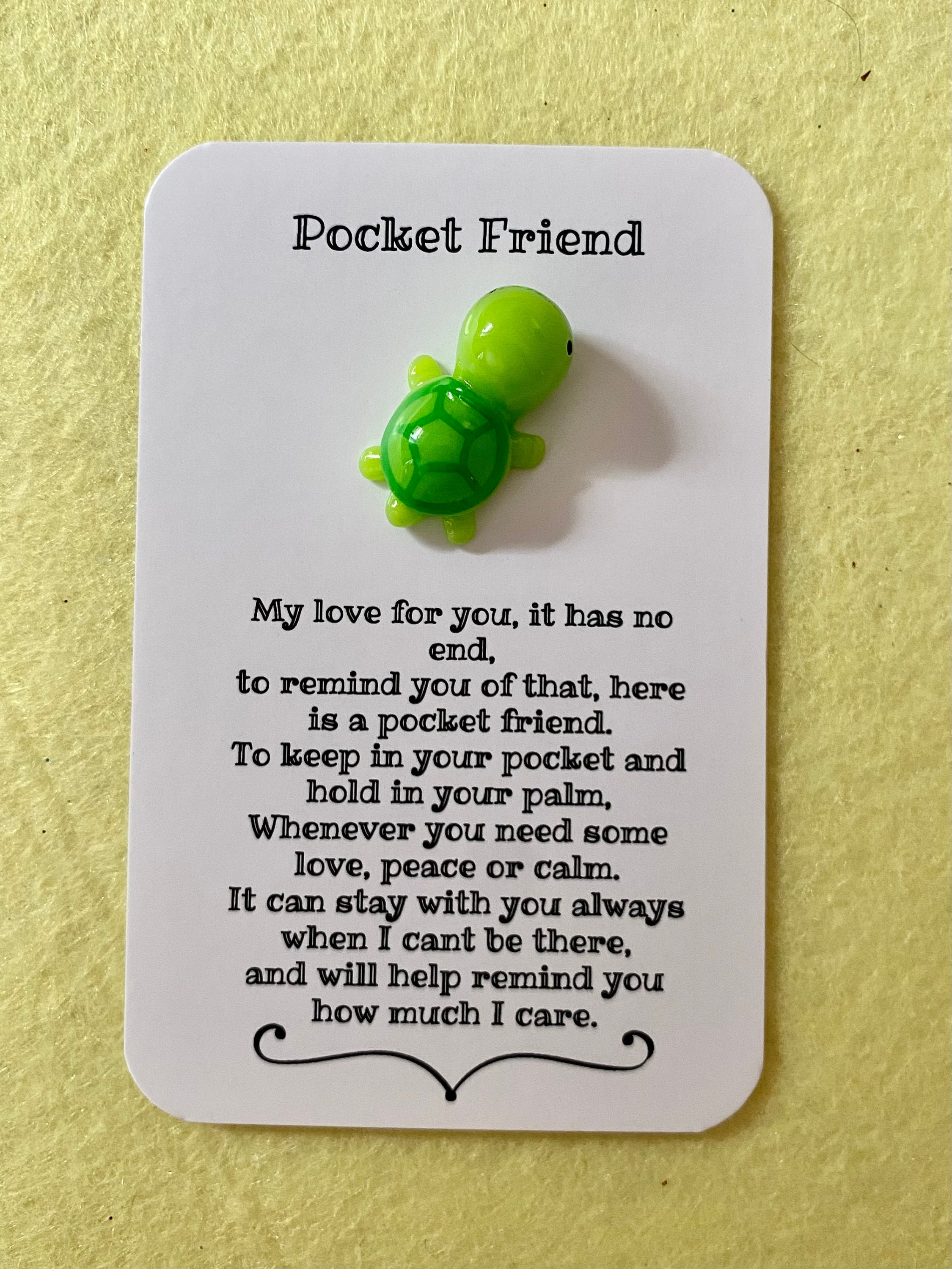 thumbnail image 2 of Pocket Hugs For Kids Pocket Hug Animal Cards - Mini Stress Relief Gift For Adults & Kids, Cute Turtle Encouragement Tokens Animal Stress Relief Toy 2 of 9