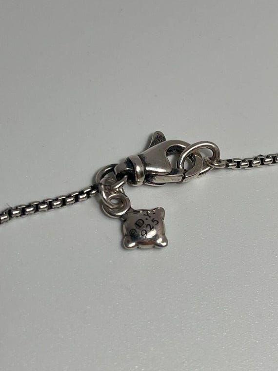 Authentic David Yurman interlocking heart necklac… - image 3