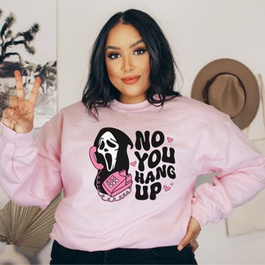 Funny Halloween Sweatshirt, Scary Movie Shirt, Spooky Season Crewneck for Party