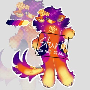 Furry Adoptable Character Wolf Thermal Themed