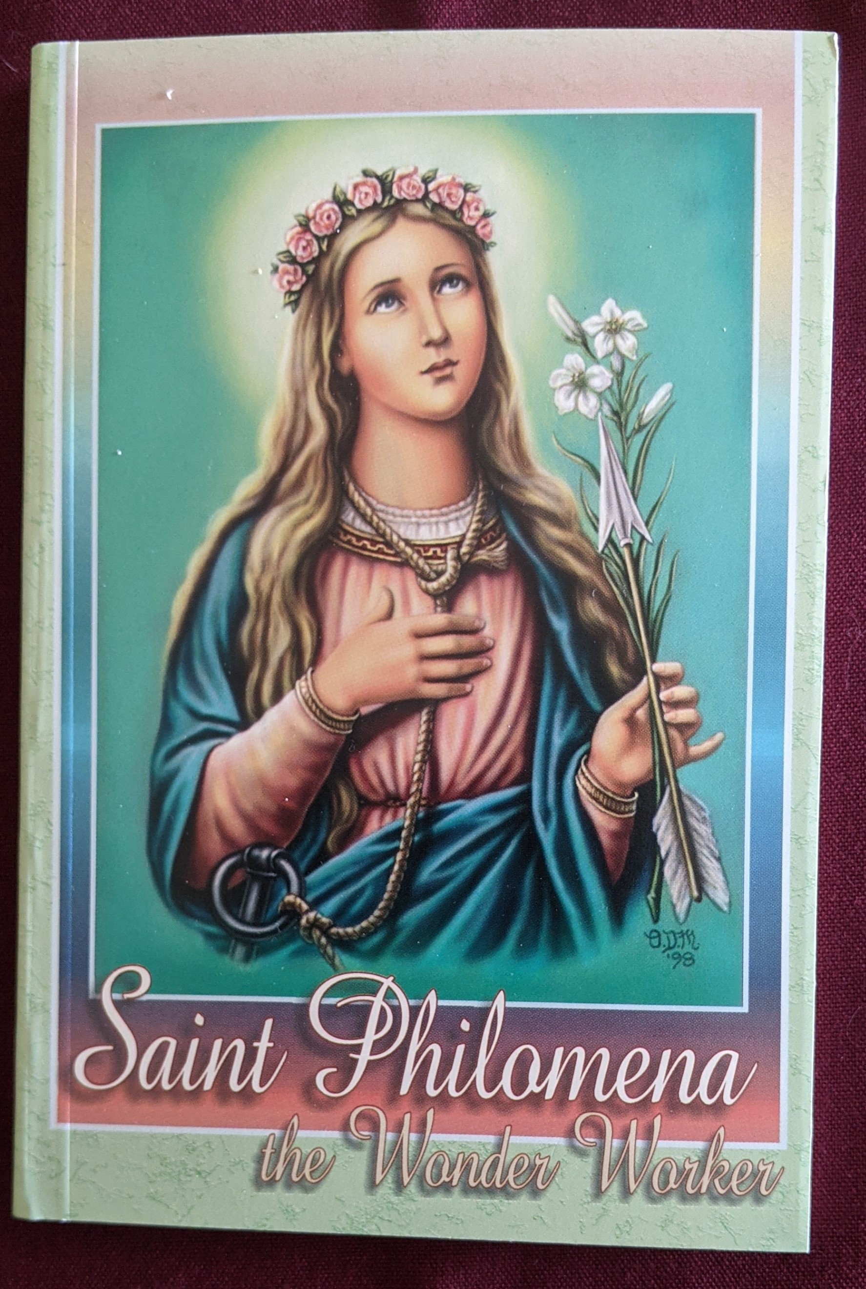 Biography of Saint Philomena ENGLISH Etsy