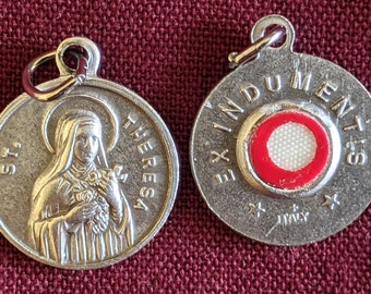 Medal-Relic of Saint Thérèse of the Child Jesus