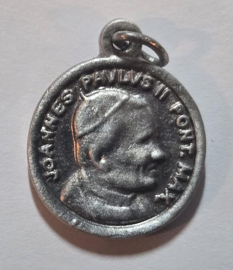 Relic Medal of Saint Pope John Paul II - Etsy