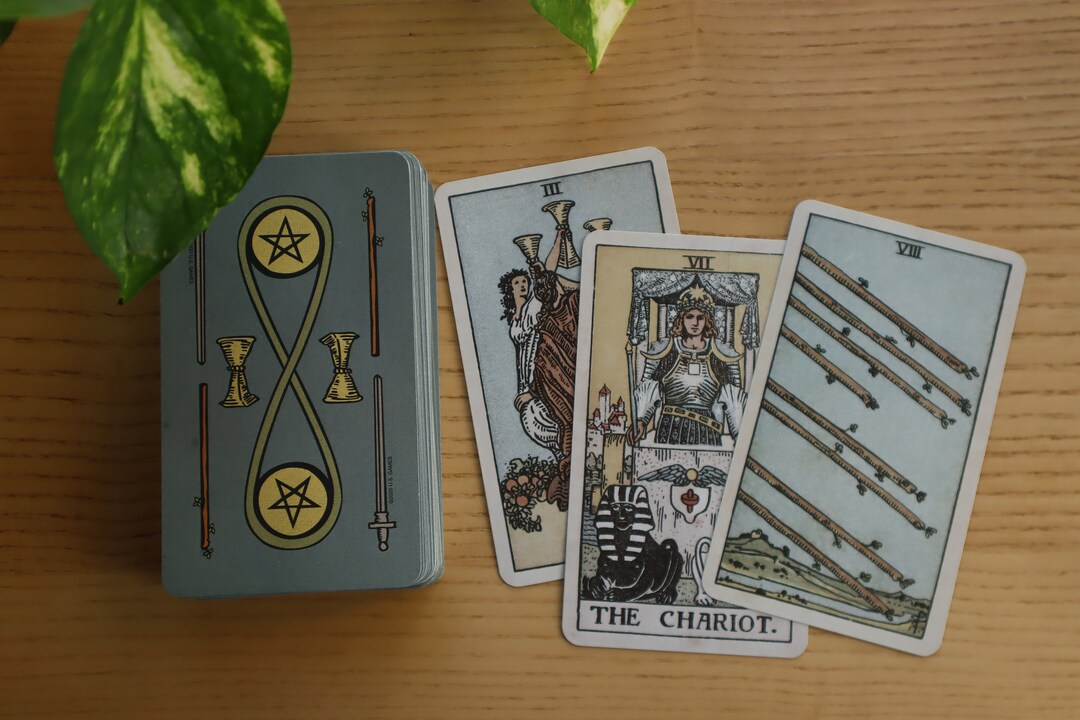 RWS Tarot Deck by Pamela Colman Smith Gently Preloved - Etsy