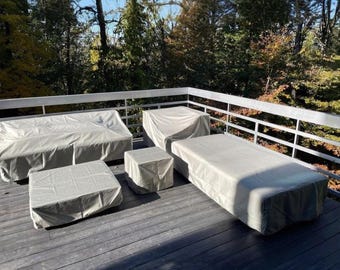 Outdoor Patio Cover,  Custom Size Waterproof Protection Furniture Covers  Gift for Balcony Owners