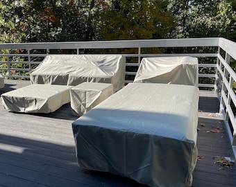 Outdoor Furniture Covers, Waterproof Custom Fit Patio Protection, Gift for Homeowners