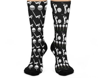 Golfvadderade Crew-strumpor, Golfstrumpor, Omaka golfstrumpor