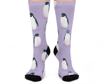 Penguin Cushioned Crew Socks, Penguin Socks