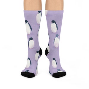 Penguin Cushioned Crew Socks, Penguin Socks
