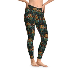Owl Stretchy Leggings