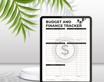 Rastreador de presupuesto y finanzas, planificador detallado de gastos para administrar las finanzas fácilmente, regalo perfecto para quienes ahorran dinero.