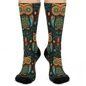 Owl Socks, Bird Socks