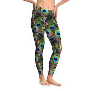 Peacock Stretchy Leggings