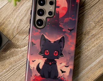 Anime Phone Case Cat Phone Case Vampire Phone Case Manga Phone Case Japanese Phone Case Kawaii Phone Case Halloween Phone Case Goth Phone