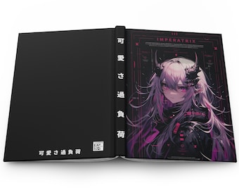 Anime Art Journal Anime Girl Notizbuch Anime Anime Girl Notizbuch Anime waifu Journal Japanisches Art Journal