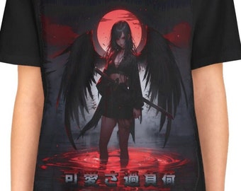 Anime Tee anime tshirt waifu t-shirt anime art tee anime t-shirt anime art tshirt manga tee manga tshirt manga art shirt anime angel girl