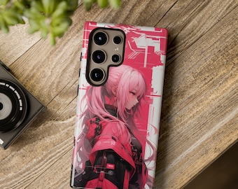 Anime Android Tough Case - Kawaii Anime Aesthetic | Android Models Samsung Galaxy and Google Pixel
