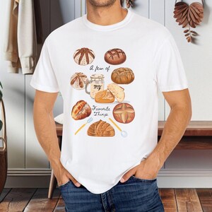 Sourdough Starter T-Shirt, Cute Baking Graphic Tee, Foodie Gift, Bread Lover Shirt, Unique Baking Shirt for Home Chefs, Culinary Fun Apparel