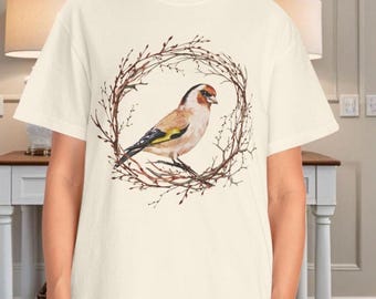 Comfort Colors Bird T-Shirt: Nature Lover Gift