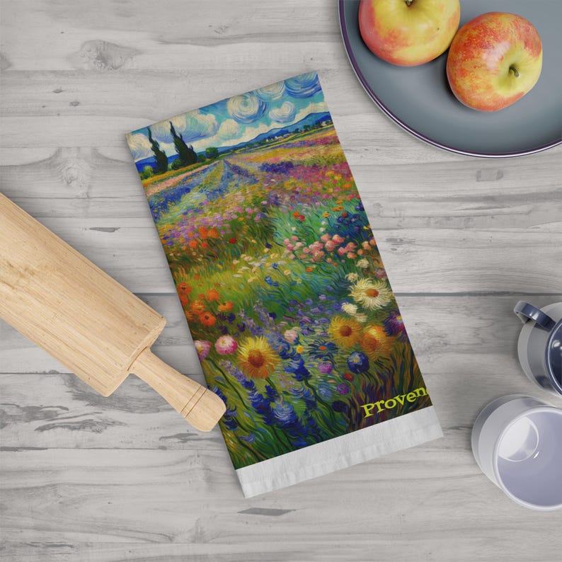 Provence Kitchen Tea Towel - Thumbnail 2