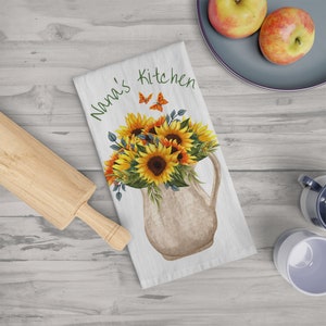 Nana&#39;s kitchen Soft Tea Towel, Kitchen towel for nana, gift for nana