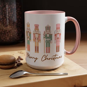 Christmas Coffee Mug15oz, Nutcracker mug, Sugar plum fairy mug, coffee gift, tea gift, Nutcracker kitchen decor, nutcracker gift
