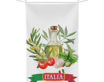 Torchon de cuisine italien Family Heritage | Linge de cuisine à l'italienne