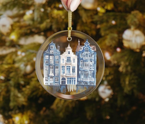 4 x Sottobicchieri quadrati Amsterdam - Olanda Paesi Bassi Viaggi Vacanze City Regalo #77941