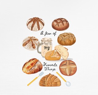Oruola - 2 Strofinacci Da Pane In Tela Di Cotone Per Lievito Madre - 48x36 Cm E 75x45 Cm - Per Baguette, Pagnotte E Impasti