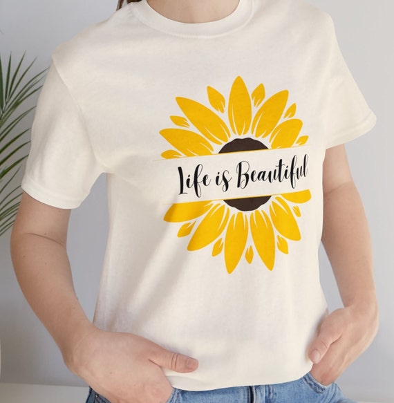 Let It Be Sunflower T-Shirt Gift For Women Let It Be Sunflower T-Shirt Gift For Women