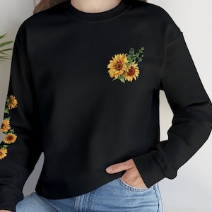 Sunflowers sweatshirt, Unisex Heavy Blend™ Crewneck Sweatshirt