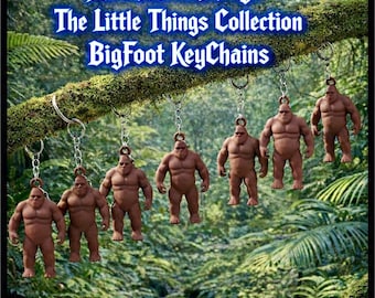 BigFoot Lucky KeyChains.