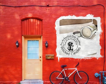 Dragon Fruit Candle, Exotic Orange, Coconut Soy Blend, 10oz