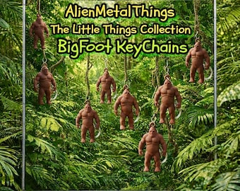 Chaveiros da Sorte Pé Grande.