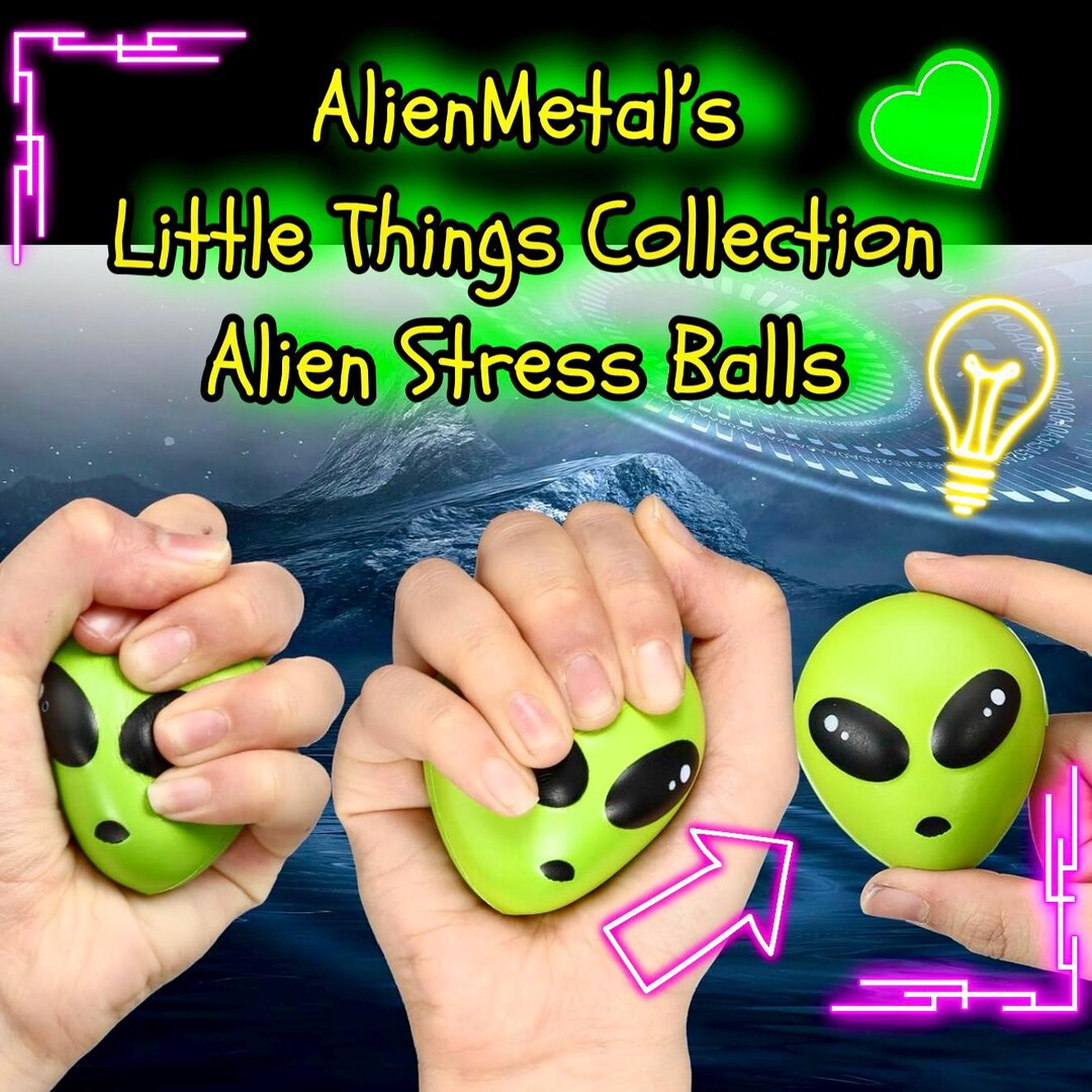 Alien Stress Relief Ball, Special Edition. - Etsy