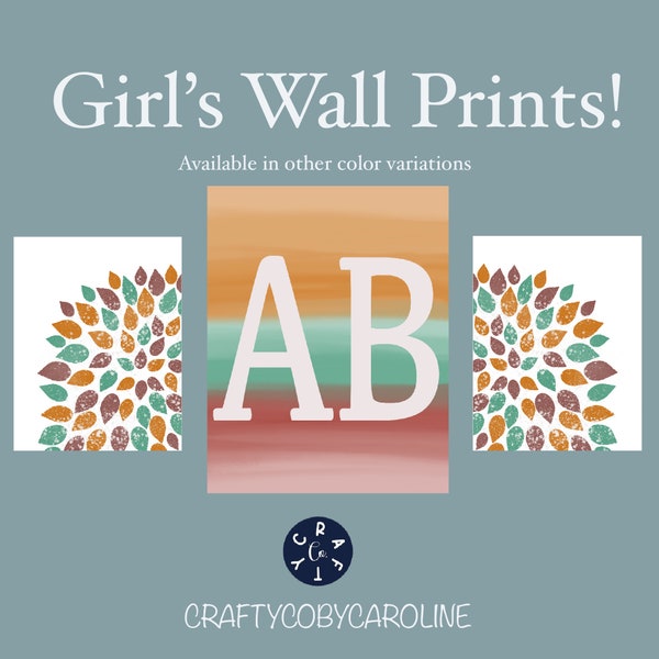 11x14 Wall Prints for Girls of all ages!