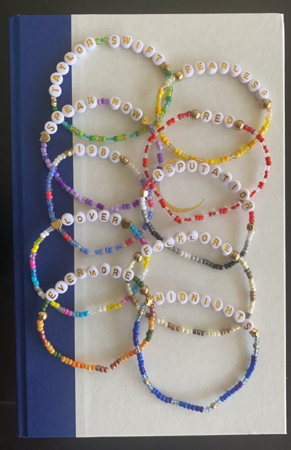 Eras Tour Friendship Bracelet Pack With All 11 Taylor Swift Albums