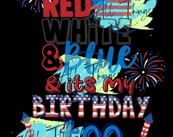 Red, White and Blue Birthday